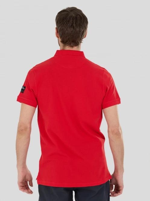 Fundango Insignia Poloshirt for men in red 3