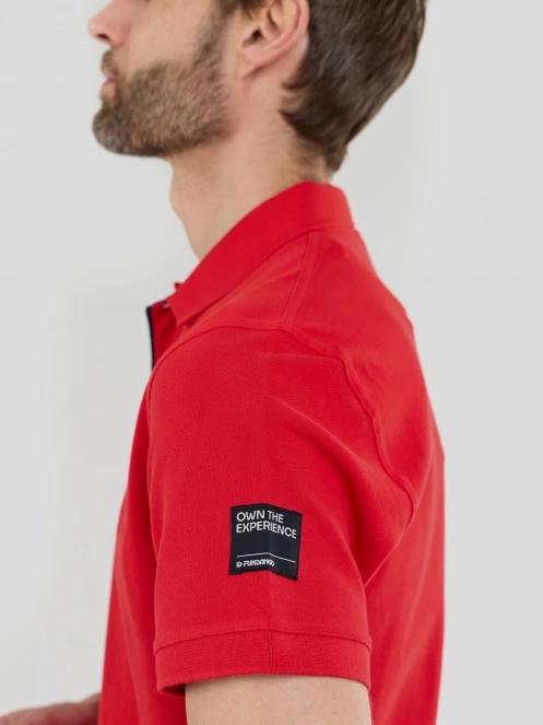 Fundango Insignia Poloshirt for men in red 6