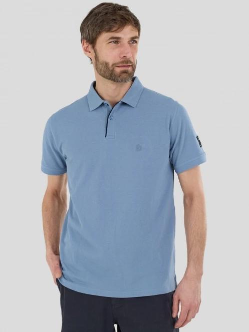 Fundango Insignia Poloshirt for men in light blue 2