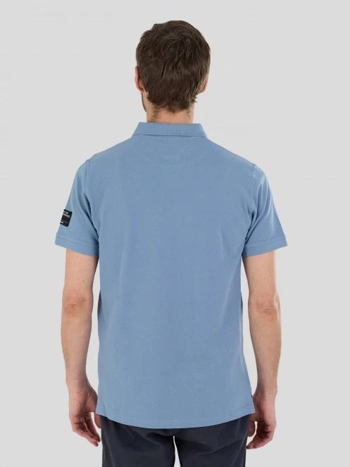 Fundango Insignia Poloshirt for men in light blue 3