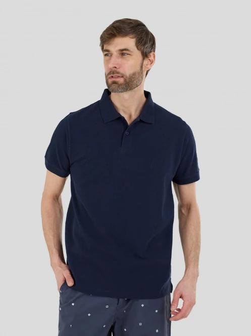 Fundango Insignia Poloshirt for men in dark blue 2