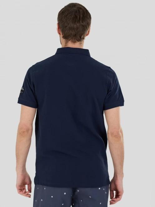 Fundango Insignia Poloshirt for men in dark blue 3