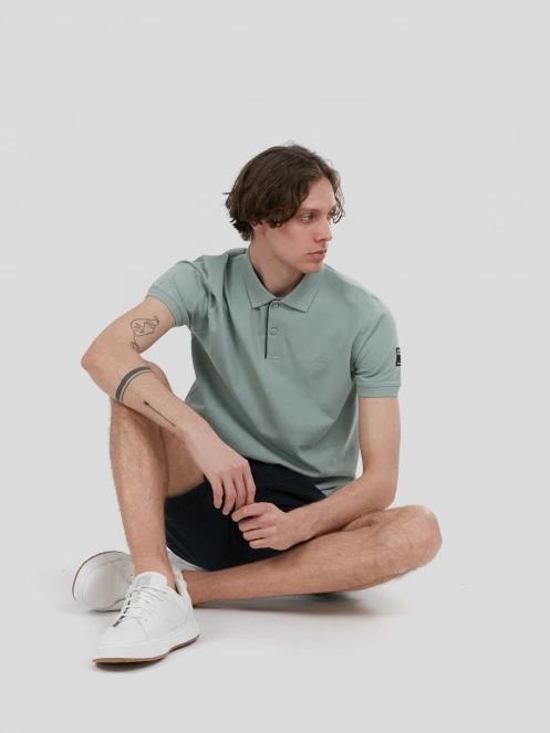 Fundango Insignia Poloshirt for men in green 4