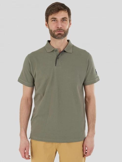 Fundango Insignia Poloshirt for men in green 2