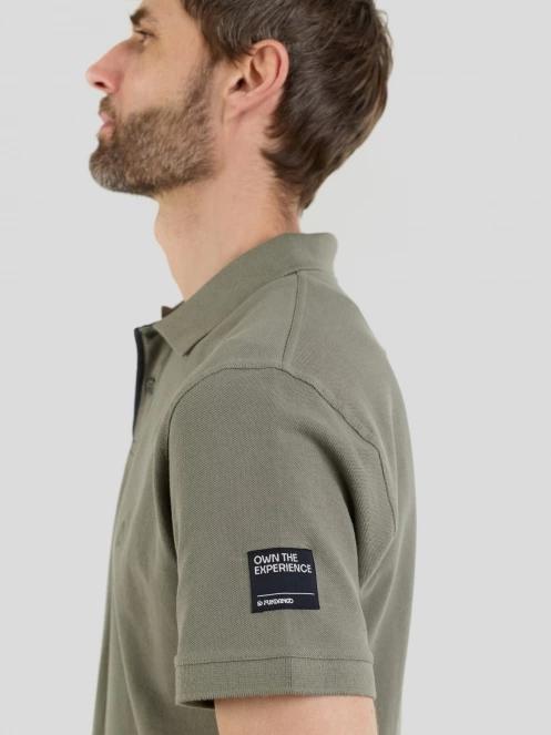 Fundango Insignia Poloshirt for men in green 5
