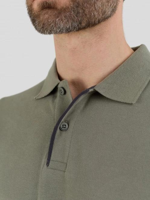 Fundango Insignia Poloshirt for men in green 6