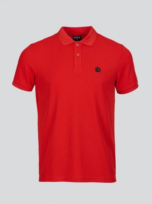 Fundango Zeno Tech Poloshirt for men in red 8