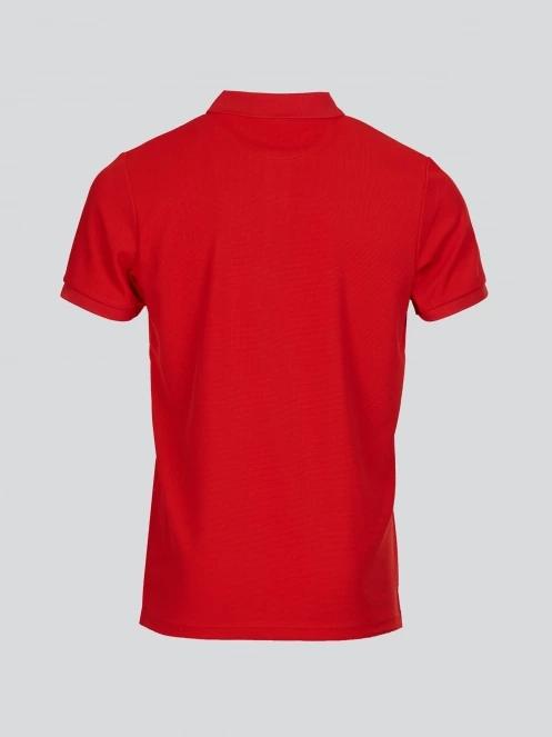 Fundango Zeno Tech Poloshirt for men in red 9