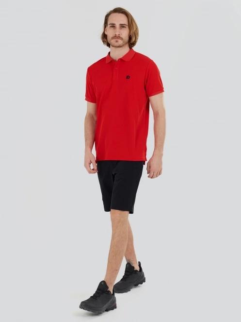 Fundango Zeno Tech Poloshirt for men in red 4