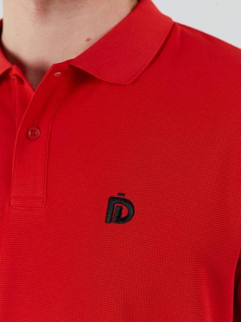 Fundango Zeno Tech Poloshirt for men in red 6