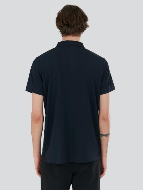 Fundango Zeno Tech Poloshirt for men in dark blue 3