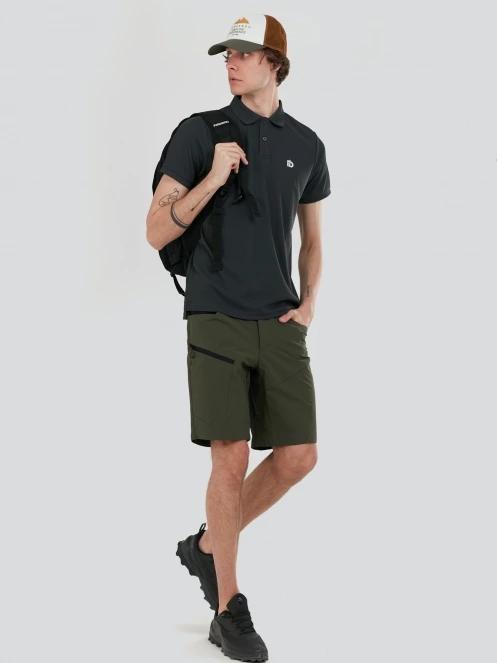 Fundango Zeno Tech Poloshirt for men in grey 5