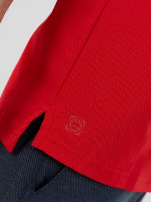 Fundango Zeno II Tech Poloshirt for men in red 6