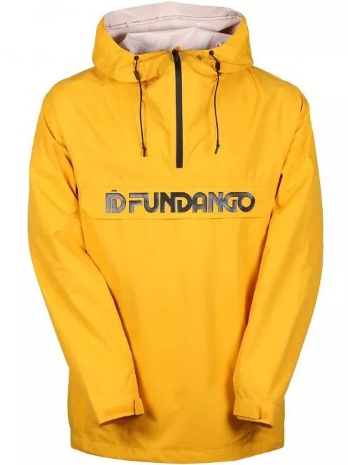 Fundango Salmo logo Anorak for men in yellow 5