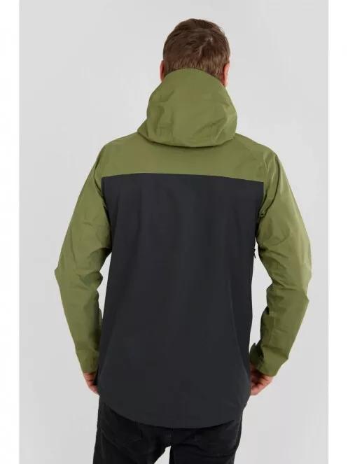Fundango Salmo logo Anorak for men in oliv 4