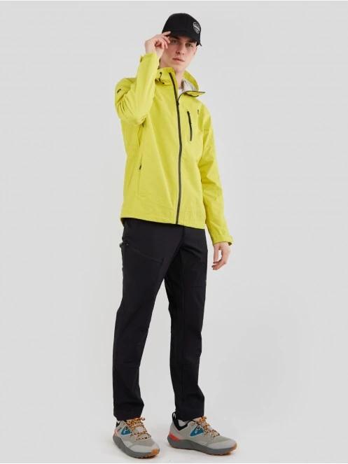Fundango Piorini Waterproof jacket for men in yellow 5