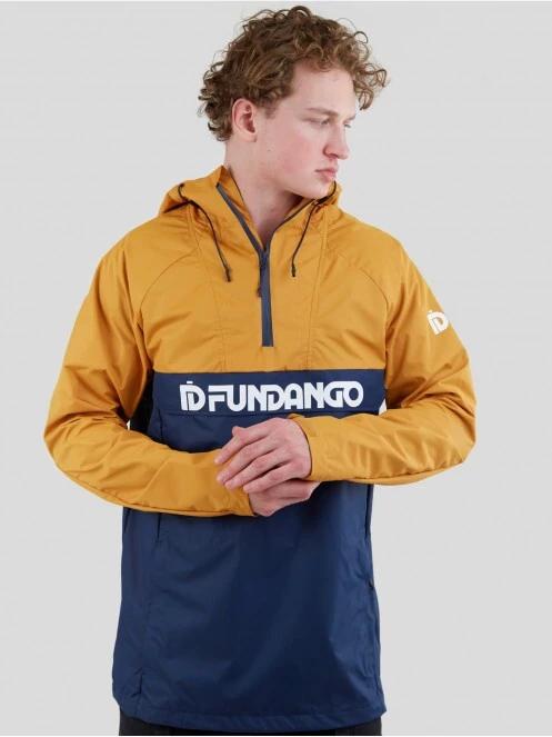 Fundango Salmo Logo Anorak for men in yellow 2