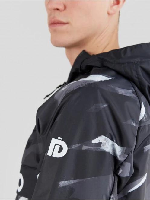 Fundango Salmo Logo Anorak for men in black 7