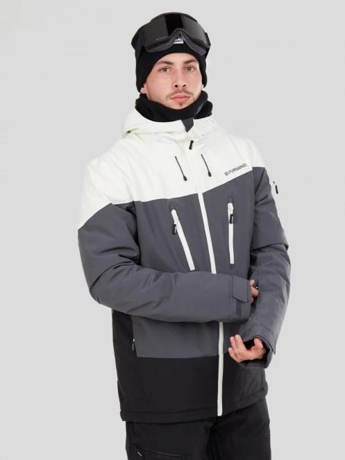 Fundango Privet Allmountain Jacket for men in white 2