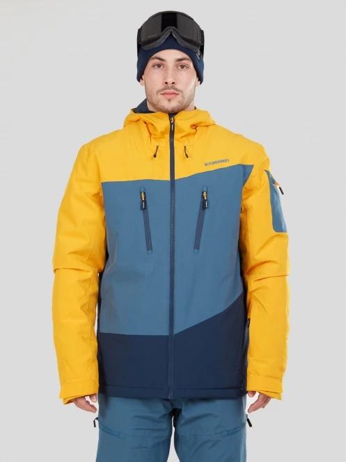 Fundango Privet Allmountain Jacket for men in orange 2