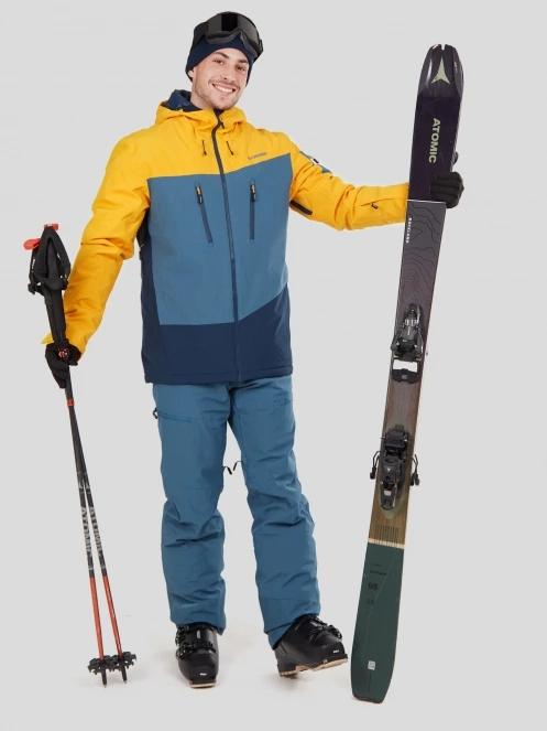 Fundango Privet Allmountain Jacket for men in orange 5