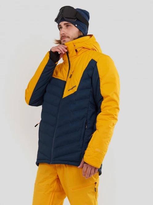 Fundango Willow Padded Jacket for men in orange 4