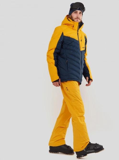 Fundango Willow Padded Jacket for men in orange 5