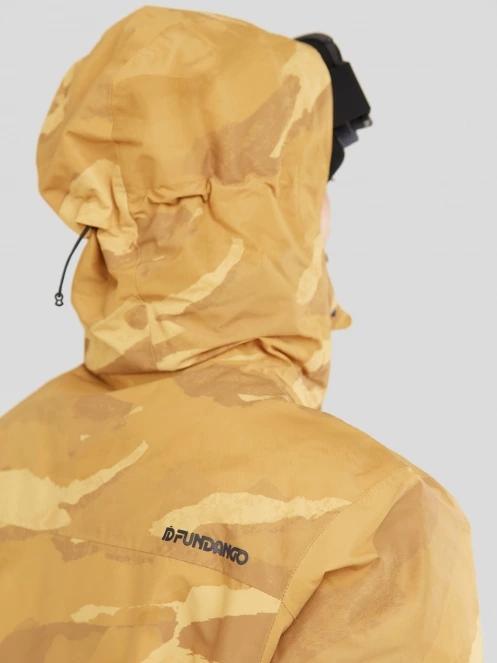 Fundango Tilbury Logo Anorak for men in orange 10
