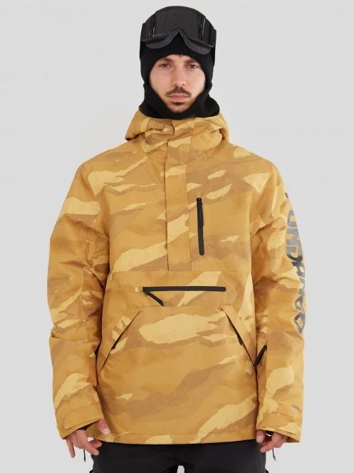 Fundango Tilbury Logo Anorak for men in orange 2