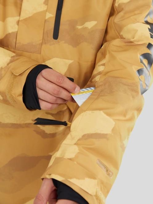 Fundango Tilbury Logo Anorak for men in orange 8
