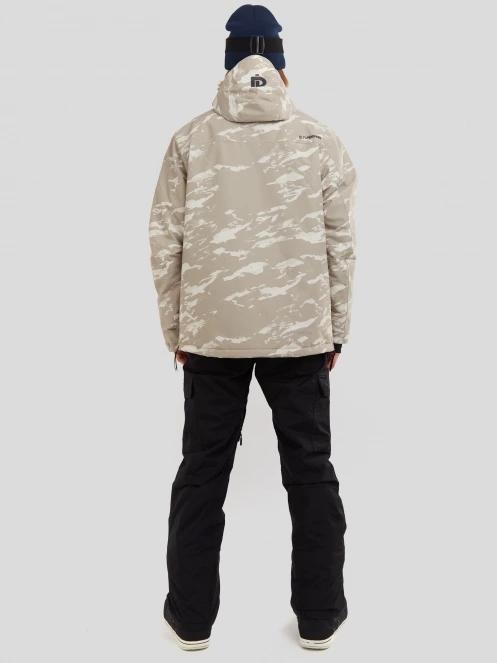 Fundango Tilbury Logo Anorak for men in grey 3