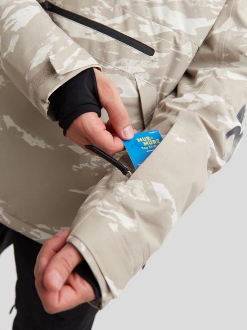 Fundango Tilbury Logo Anorak for men in grey 7