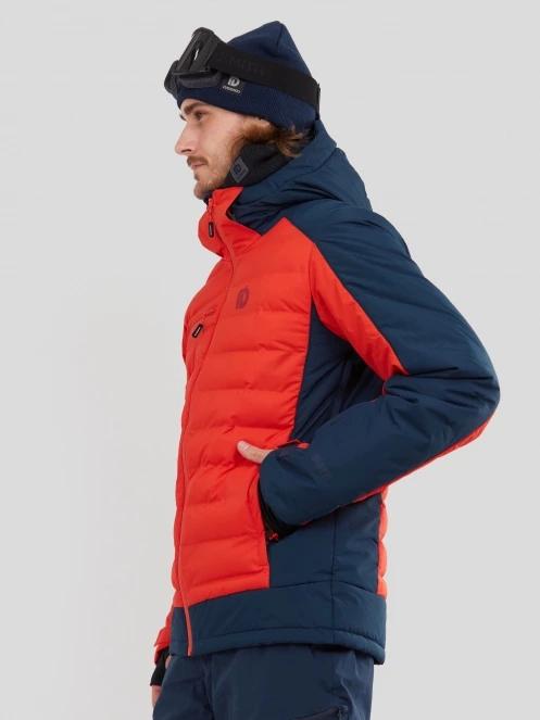 Fundango Orion Padded Jacket for men in orange 4
