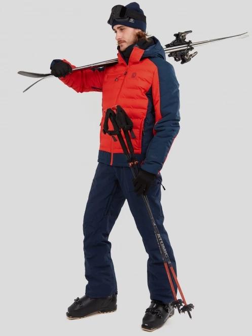 Fundango Orion Padded Jacket for men in orange 5