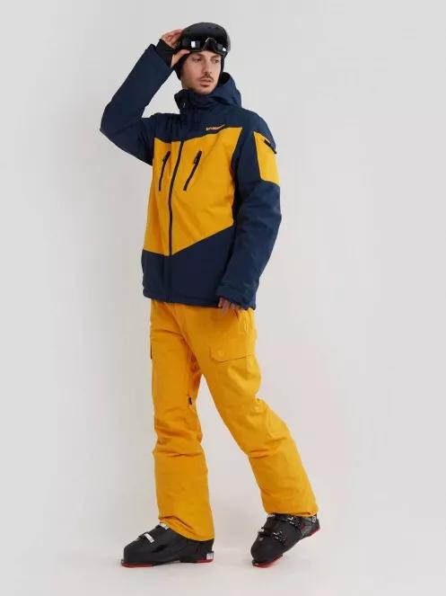 Fundango Privet Jacket for men in orange 4