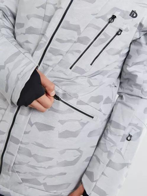 White kwd coat top