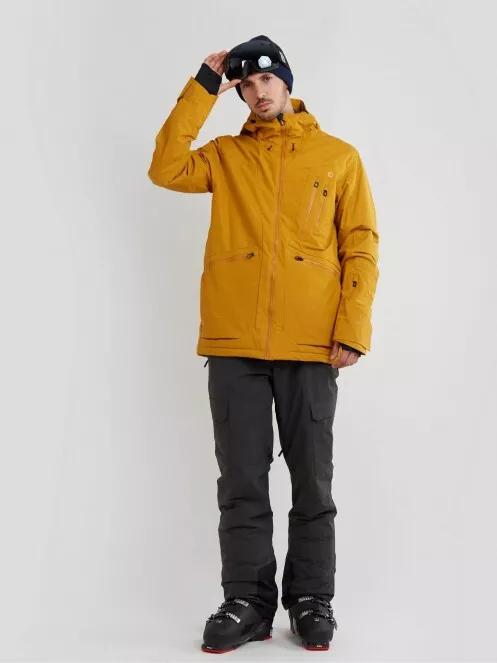 Fundango Decatur Jacket for men in yellow 4