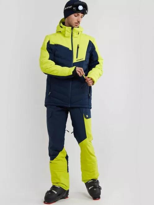 Fundango Willow Padded Jacket for men in yellow 4