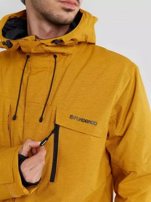Fundango Ryder Jacket men ski jacket orange Fundango