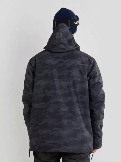 Fundango Burnaby Anorak for men in black 3