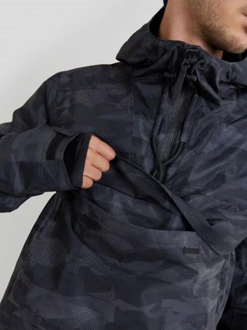 Fundango Burnaby Anorak for men in black 6