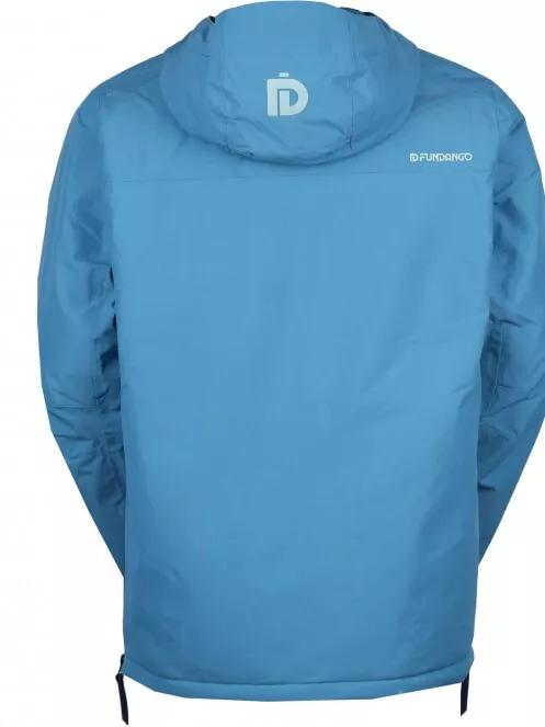 Fundango Burnaby Logo Anorak for men in light blue 8