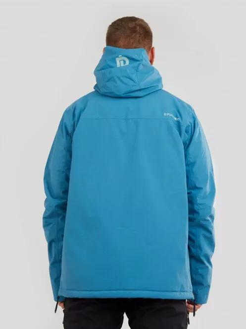 Fundango Burnaby Logo Anorak for men in light blue 3