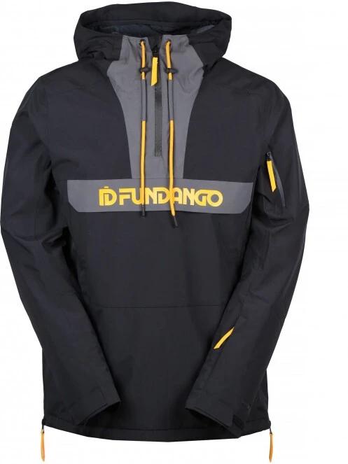 Fundango Burnaby Logo Anorak for men in grey 8