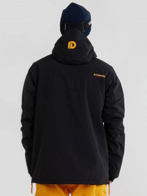 Fundango Burnaby Logo Anorak men ski jacket - grey | Fundango