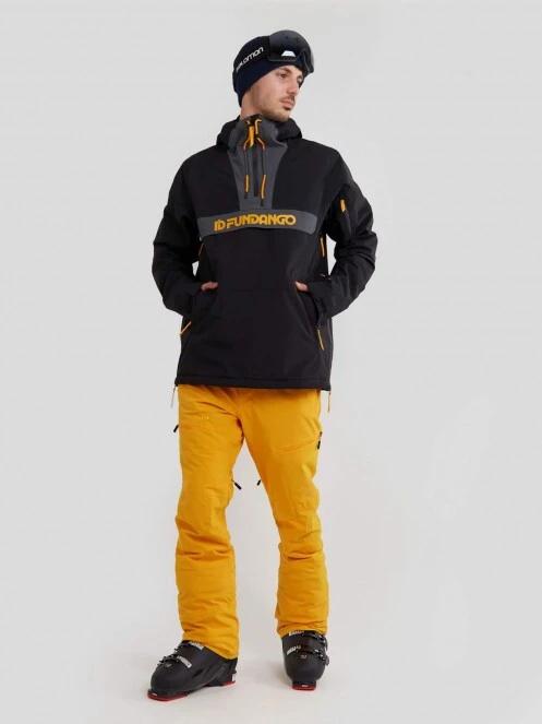 Fundango Burnaby Logo Anorak for men in grey 5