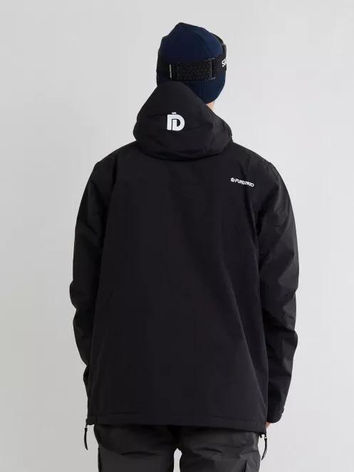 Fundango Burnaby Logo Anorak for men in black 3