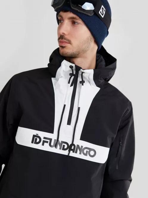Fundango Burnaby Logo Anorak for men in black 5