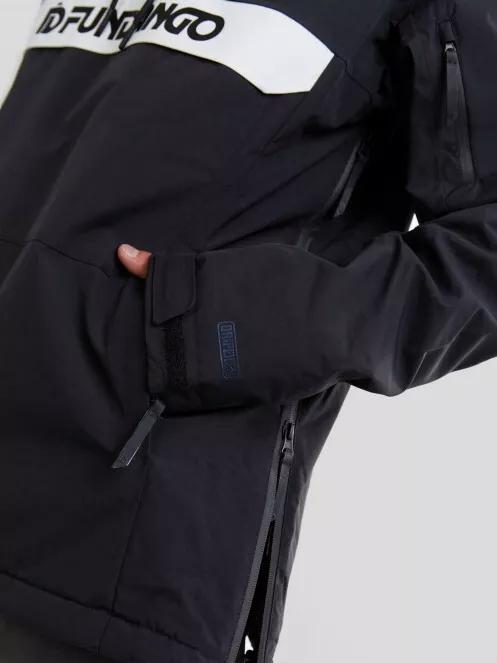 Fundango Burnaby Logo Anorak for men in black 6