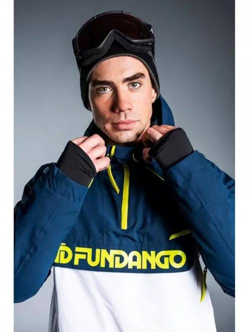 Fundango BURNABY LOGO Anorak for men in dark blue 3